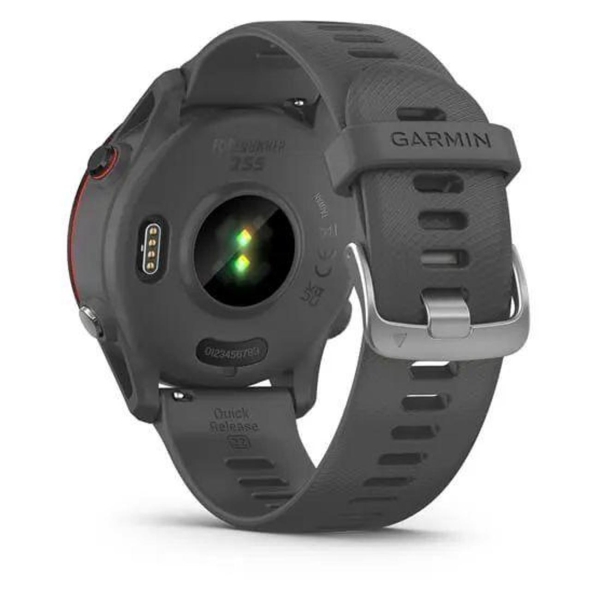 Часы с GPS трекером Garmin Forerunner 255 серый аспидный сланец