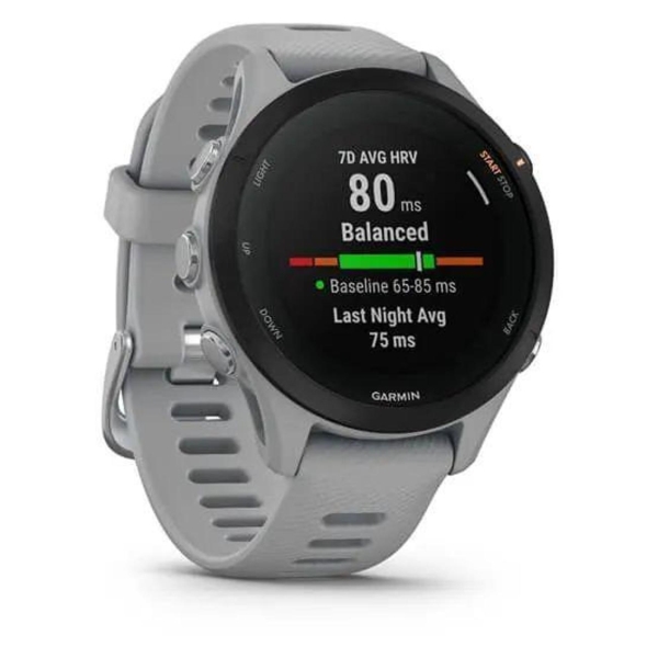 Часы с GPS трекером Garmin Forerunner 255S (010-02641-12) Powder Gray