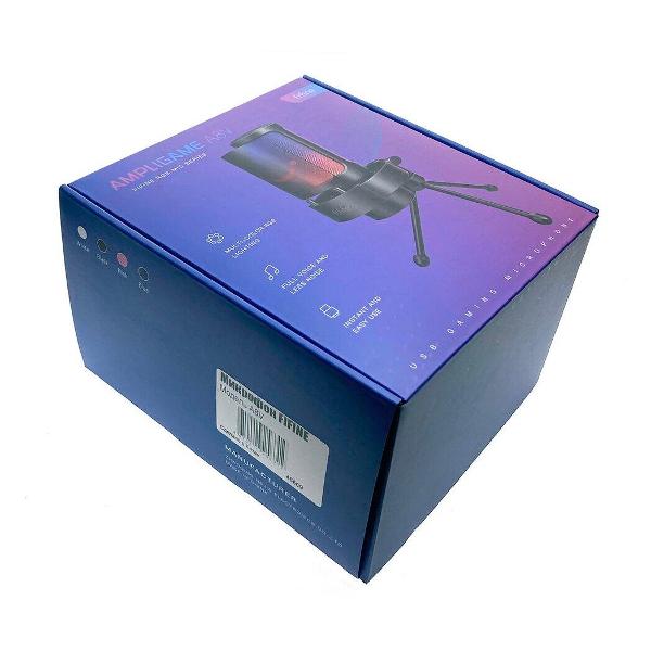 Игровой микрофон для компьютера Fifine A8V синий