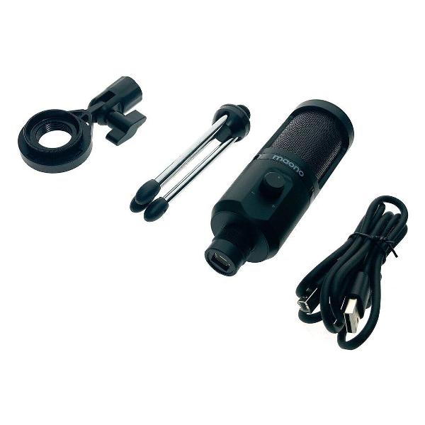 Игровой микрофон для компьютера Maono AU-PM461TR черный