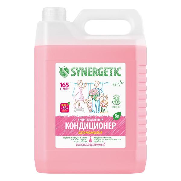 Кондиционер для белья Synergetic Аромамагия 5 л 165 стирок