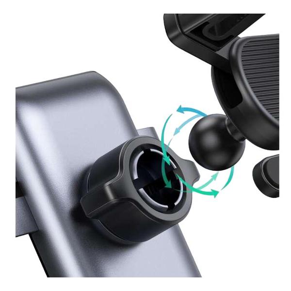 Держатель автомобильный для смартфонов uGreen LP274 30401 Gravity Phone Holder for Round Air Vent