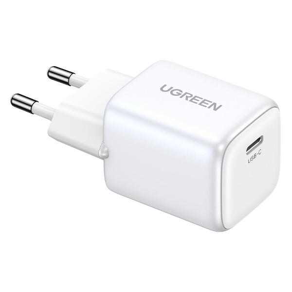 Зарядное устройство сетевое для ноутбука uGreen Nexode Mini 20W USB-C PD GaN Fast Charger фото