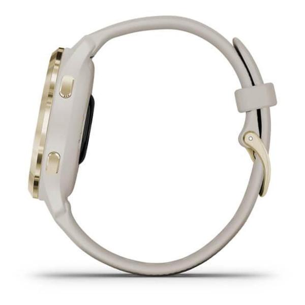 Часы с GPS трекером Garmin Venu 2S Light золотой