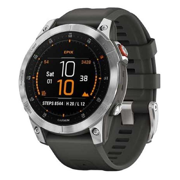 Часы с GPS трекером Garmin Epix (Gen 2) Gray