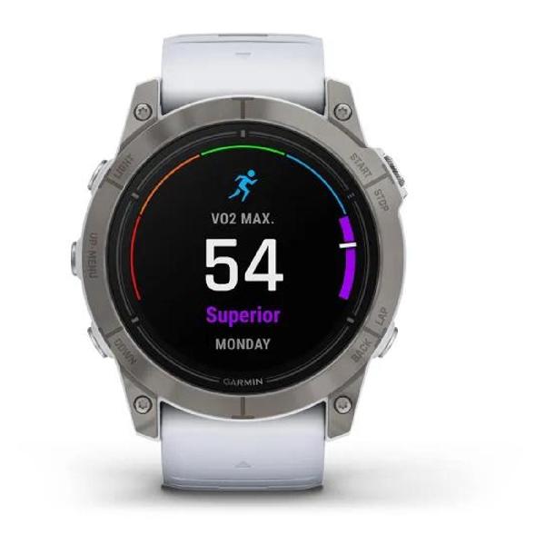 Часы с GPS трекером Garmin Epix Pro (Gen 2) Sapphire белый