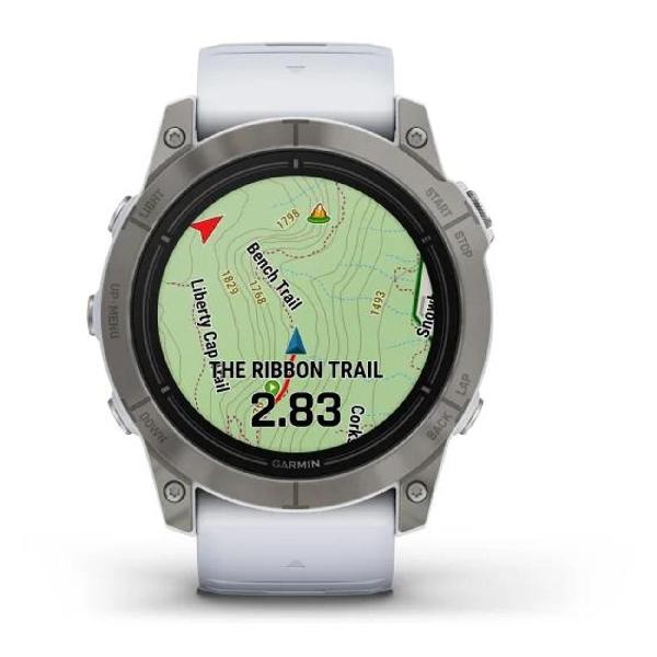 Часы с GPS трекером Garmin Epix Pro (Gen 2) Sapphire белый