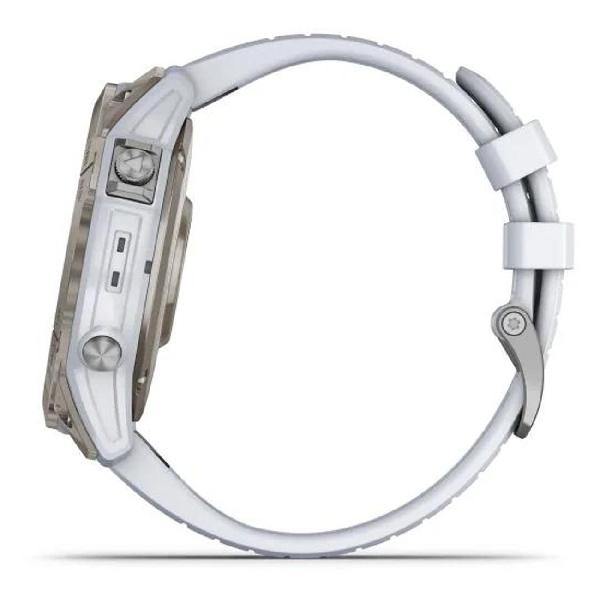 Часы с GPS трекером Garmin Epix Pro (Gen 2) Sapphire белый