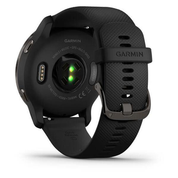 Часы с GPS трекером Garmin Venu 2 Black Slate (010-02430-11)