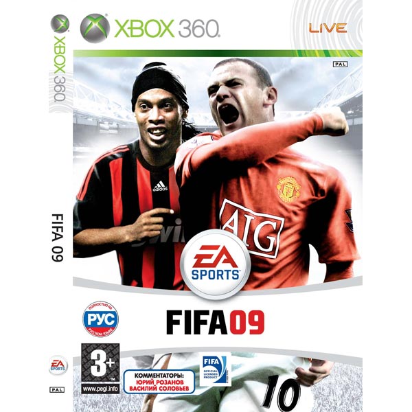 Видеоигра для Xbox 360 Медиа FIFA 09