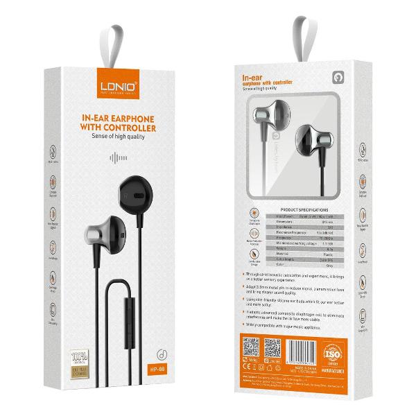 Наушники-вкладыши LDNIO HP08