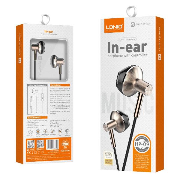 Наушники-вкладыши LDNIO HP09
