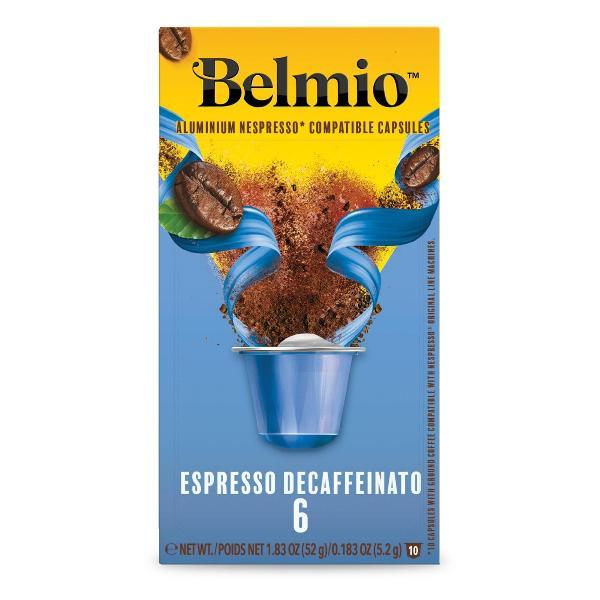 Кофе молотый Belmio в алюминиевых капсулах Espresso Decaffeinato фото