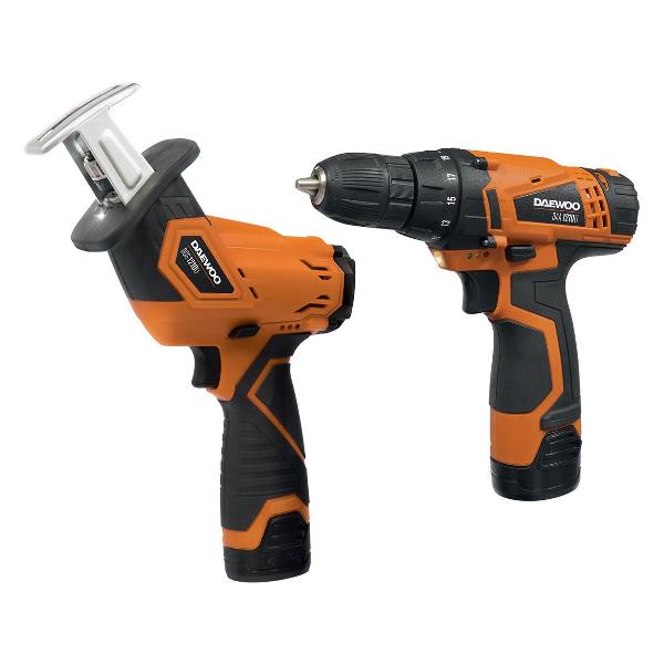 Дрель-шуруповерт и сабельная пила Daewoo DGA 1220Li SET