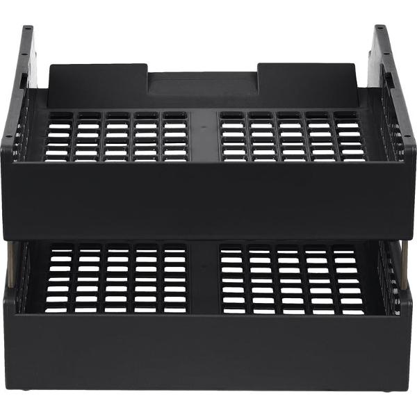 Лоток канцелярский СТАММ ЛТГ-63793/ЛТ102 черный