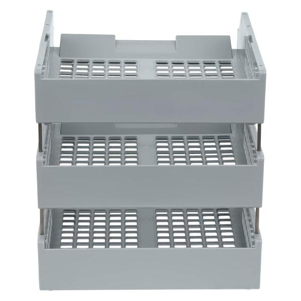 Лоток канцелярский СТАММ ЛТГ-63794/ЛТ111 серый