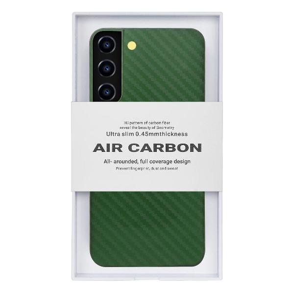 Чехол AIR Carbon для Galaxy S22 Plus зеленый