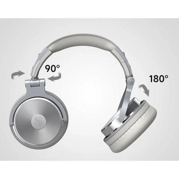 Наушники накладные OneOdio Studio Pro 10 серебристый