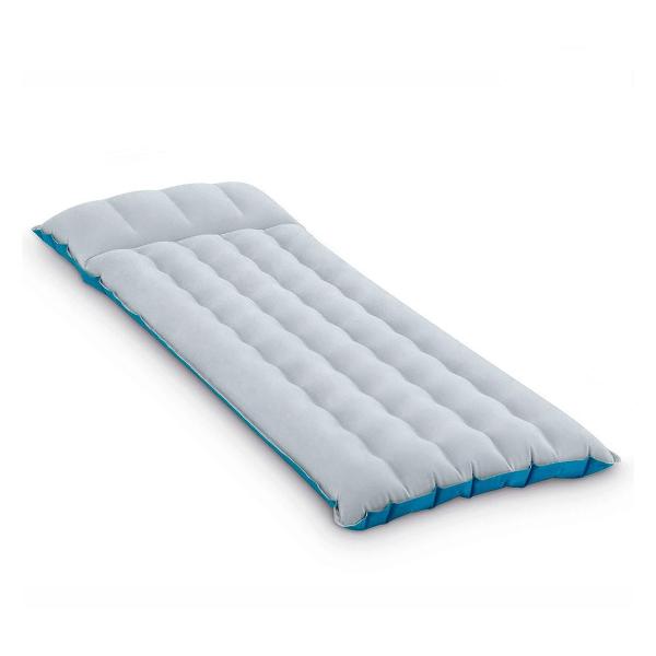 Надувной матрас Intex Camping 67х184х17 см Gray