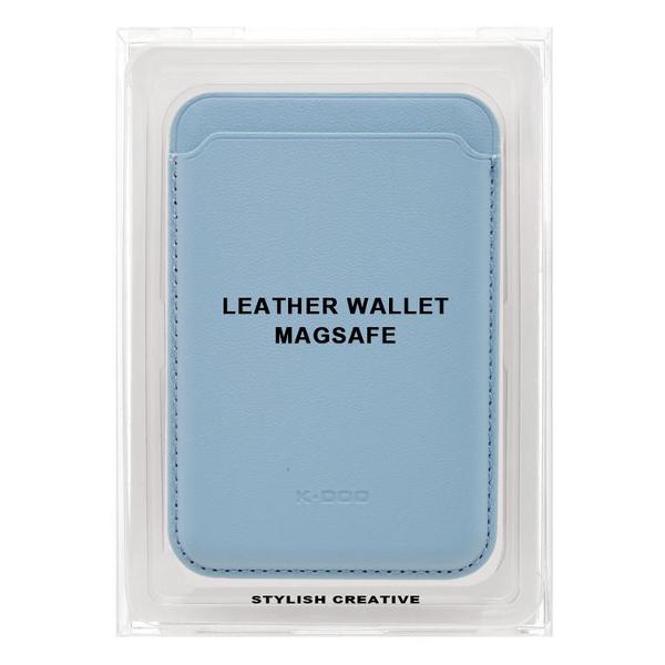 Картхолдер для телефона ЛОМ для iPhone 13 Pro голубой