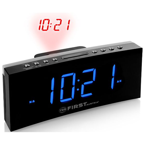 Радио-часы FIRST FA-2420-4 Black фото