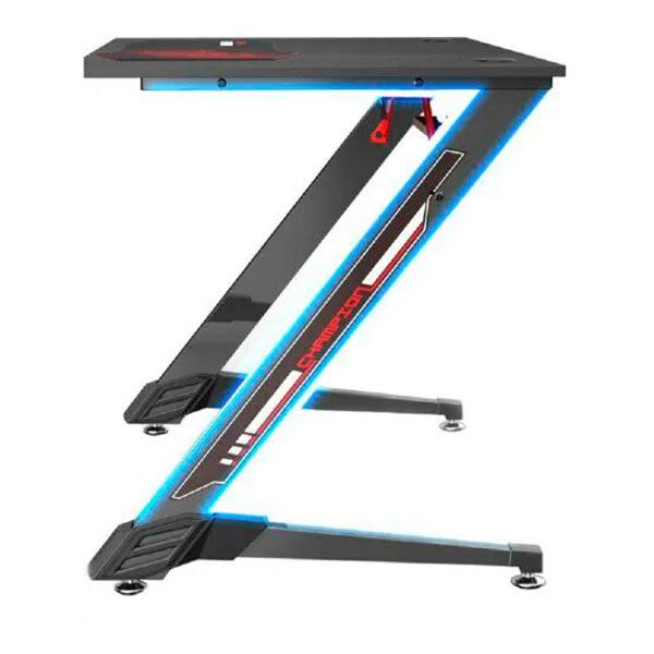 Стол компьютерный игровой Eureka Z43 черный красный