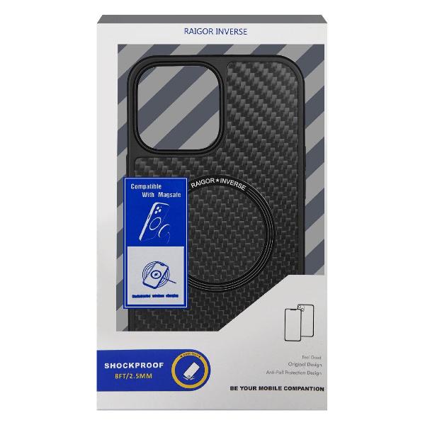 Чехол Raicor для iPhone 15 Pro черный