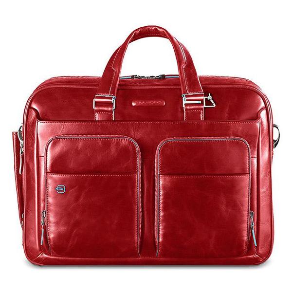Сумка для ноутбука до 15" Piquadro Blue Square CA2849B2/R красный