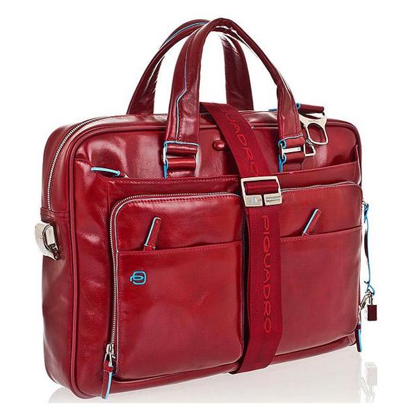 Сумка для ноутбука до 15" Piquadro Blue Square CA2849B2/R красный