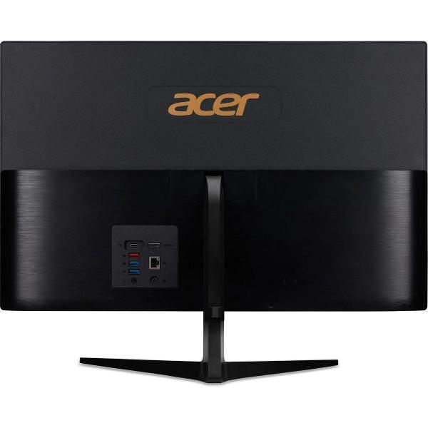 Моноблок Acer Aspire C24-1800, 23.8", Intel Core i3 1315U, 8ГБ, 512ГБ SSD,  Intel UHD Graphics, Eshell, черный [dq.bklcd.003]