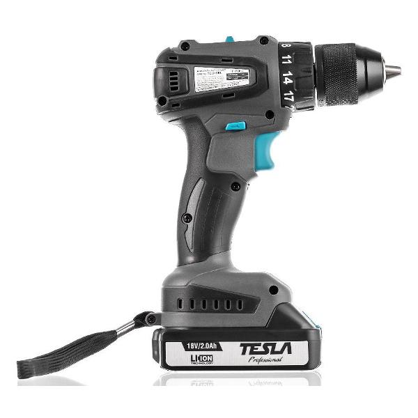 Шуруповерт аккумуляторный Tesla TCD18BL