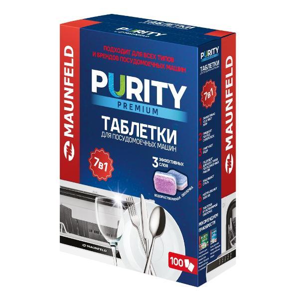 Таблетки для посудомоечных машин Maunfeld MDT100PP фото