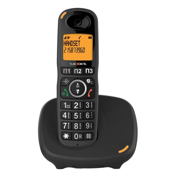 Телефон dect teXet TX-D8905A черный