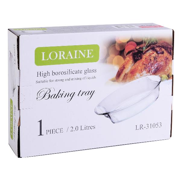 Форма для выпекания (стекло) Loraine 31053
