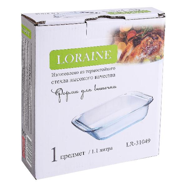 Форма для выпекания (стекло) Loraine 31049