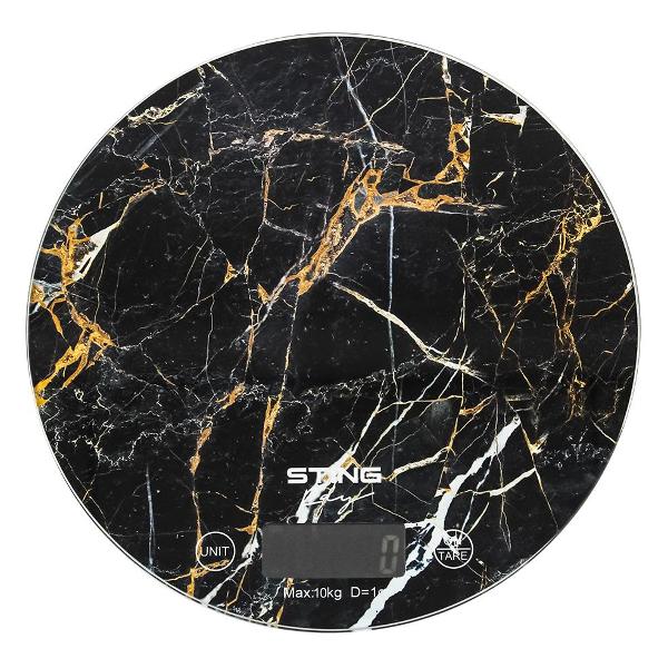 Весы кухонные Stingray ST-SC5108A черный мрамор