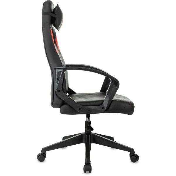 Кресло компьютерное игровое Zombie 50 черно-красное