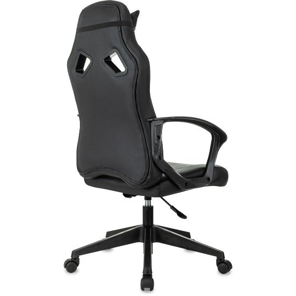 Кресло компьютерное игровое Zombie 50 черно-красное