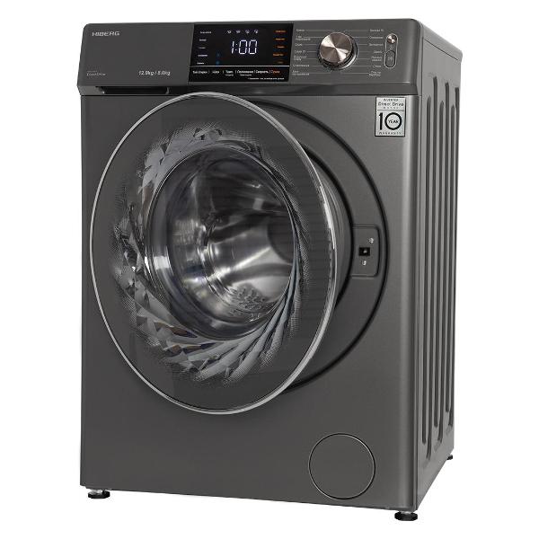 Стиральная машина с сушкой Hiberg i-DDQ6A- 12814 Sd