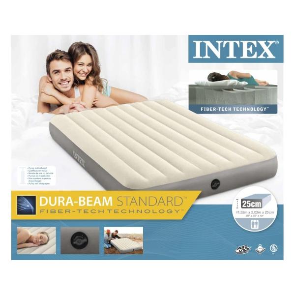 Матрас надувной Intex 152x203x25cm (64103)