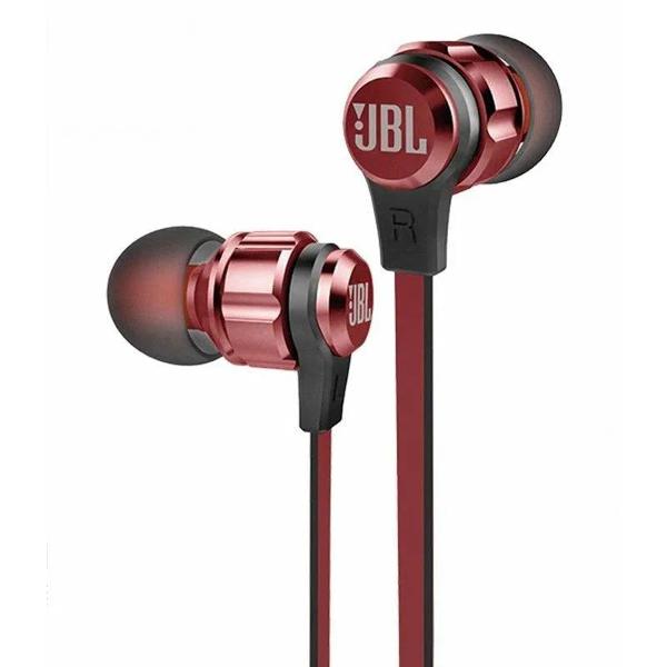Наушники-вкладыши JBL T180A Red фото