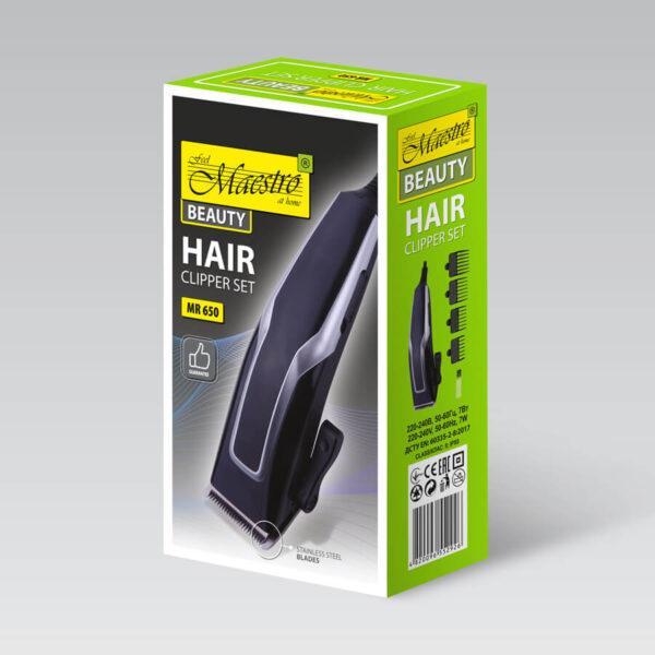 Машинка для стрижки волос Maestro MR-650SS