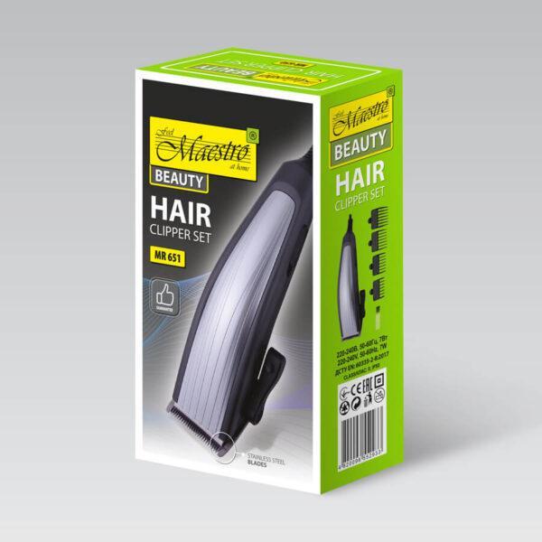 Машинка для стрижки волос Maestro MR-651SS