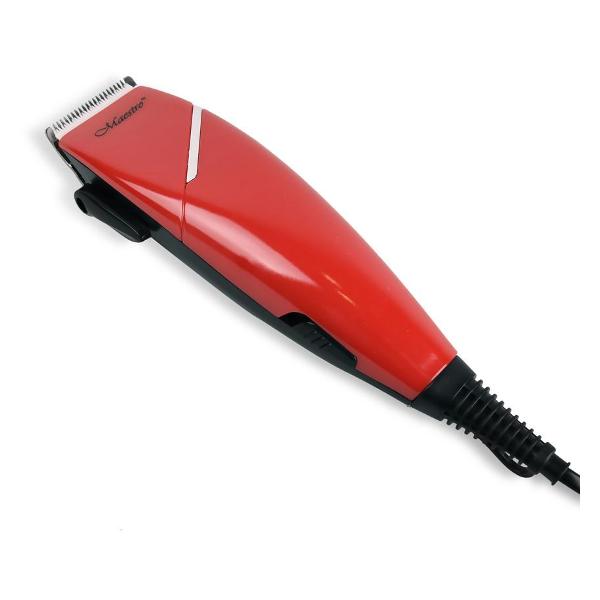Машинка для стрижки волос Maestro MR-653C красная