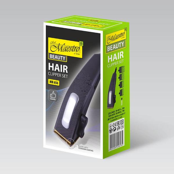 Машинка для стрижки волос Maestro MR-656Ti