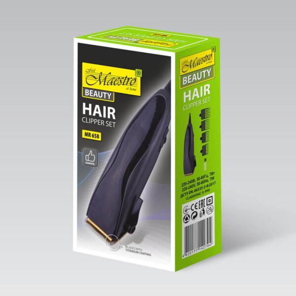 Машинка для стрижки волос Maestro MR-658Ti