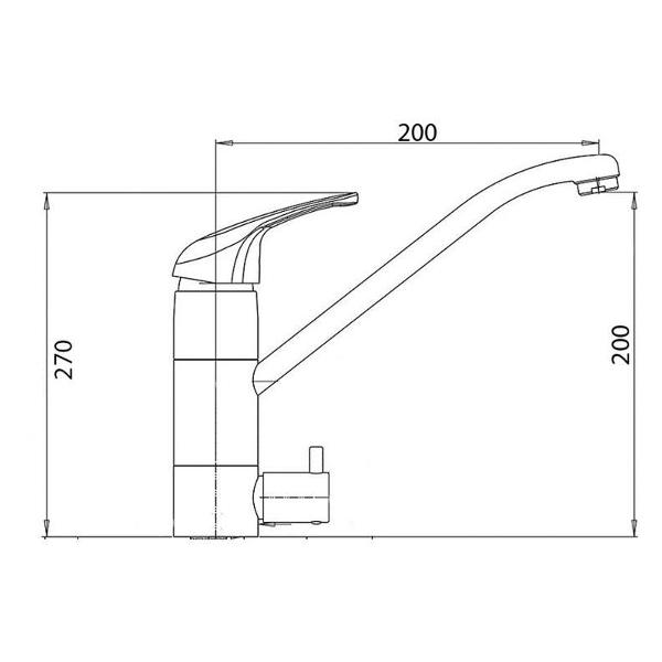 Смеситель Wisent W4298A