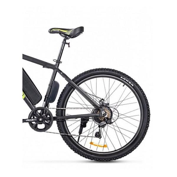 Электрический велосипед Intro Sport черно-зеленый