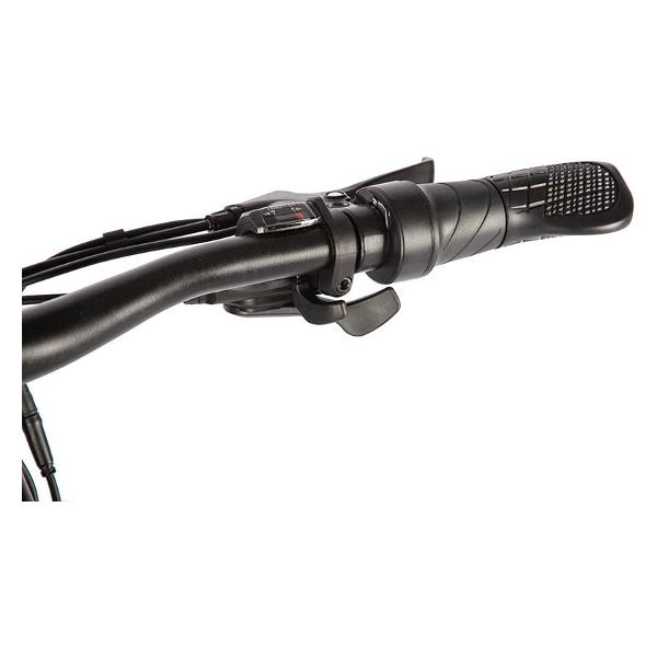 Электрический велосипед Intro Sport черно-зеленый