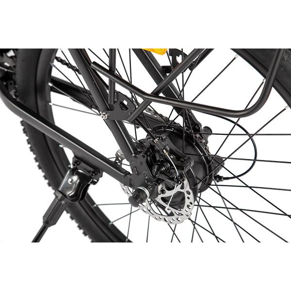 Электрический велосипед Intro Sport XT черно-зеленый